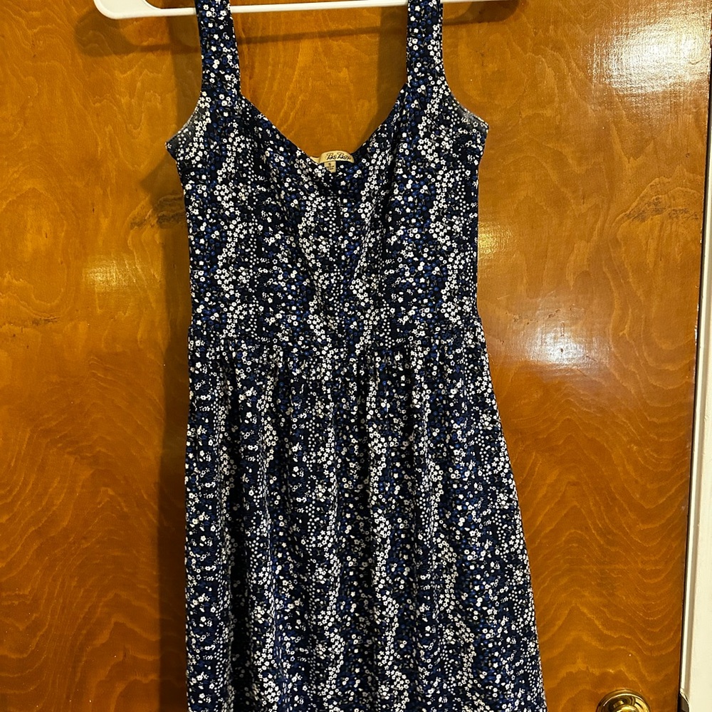 Floral Blue Dress